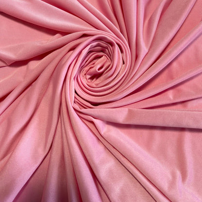 Plain Solid ITY Jersey Fabric – 58" Wide Nylon Lycra 4-Way Stretch Spandex Dress & Swim Material