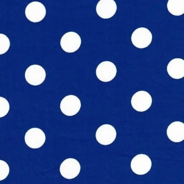 Polka Dot & Pin Spot Polycotton Fabric | 44" (112cm) Wide Spotty Dressmaking & Craft Material – Sold by the Metre