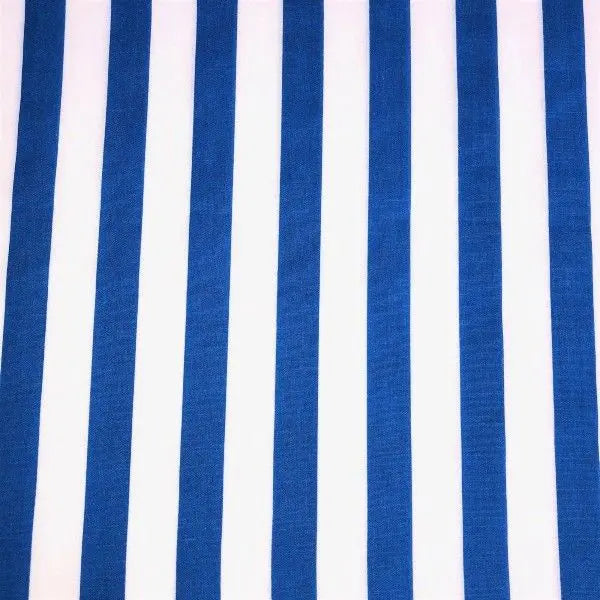 Striped Polycotton Fabric | Candy Stripe & Wide Stripe Variants | 44" (112cm) Wide Dressmaking & Craft Material – Sold by the Metre