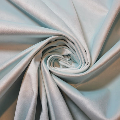Plush Plain Velvet Fabric – 58" Wide for Cushions, Curtains & Upholstery by the Meter