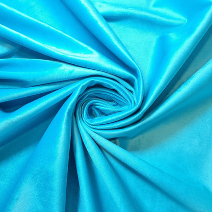 Plush Plain Velvet Fabric – 58" Wide for Cushions, Curtains & Upholstery by the Meter
