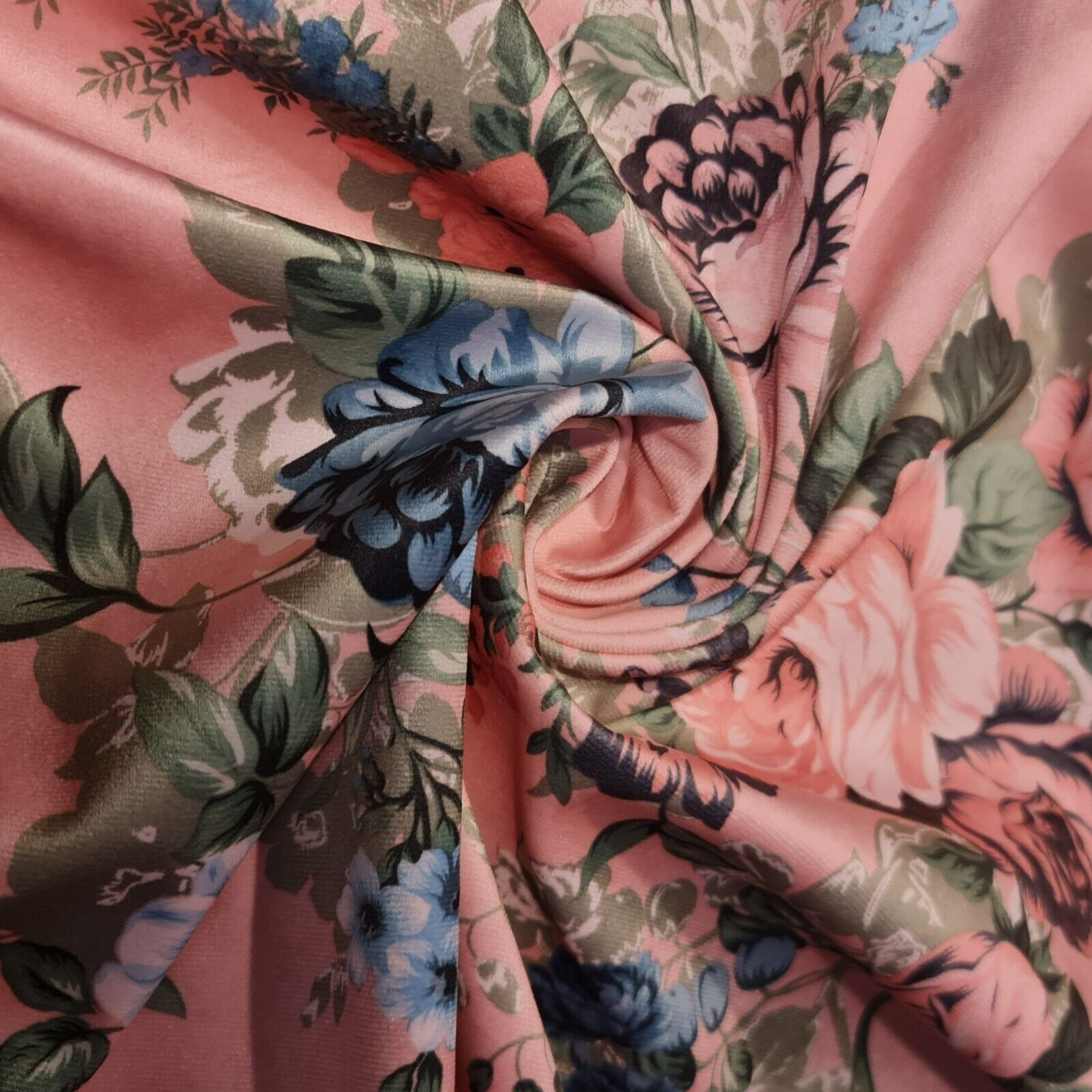 Plush Plain Velvet Fabric – 58