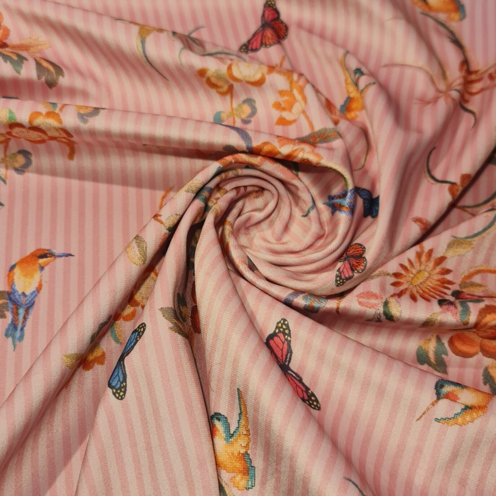 Plush Plain Velvet Fabric – 58