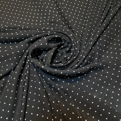 Floral, Polka, Animal & Paisley Printed Fabric – 58" Wide Georgette, Chiffon & Crepe Dress Material