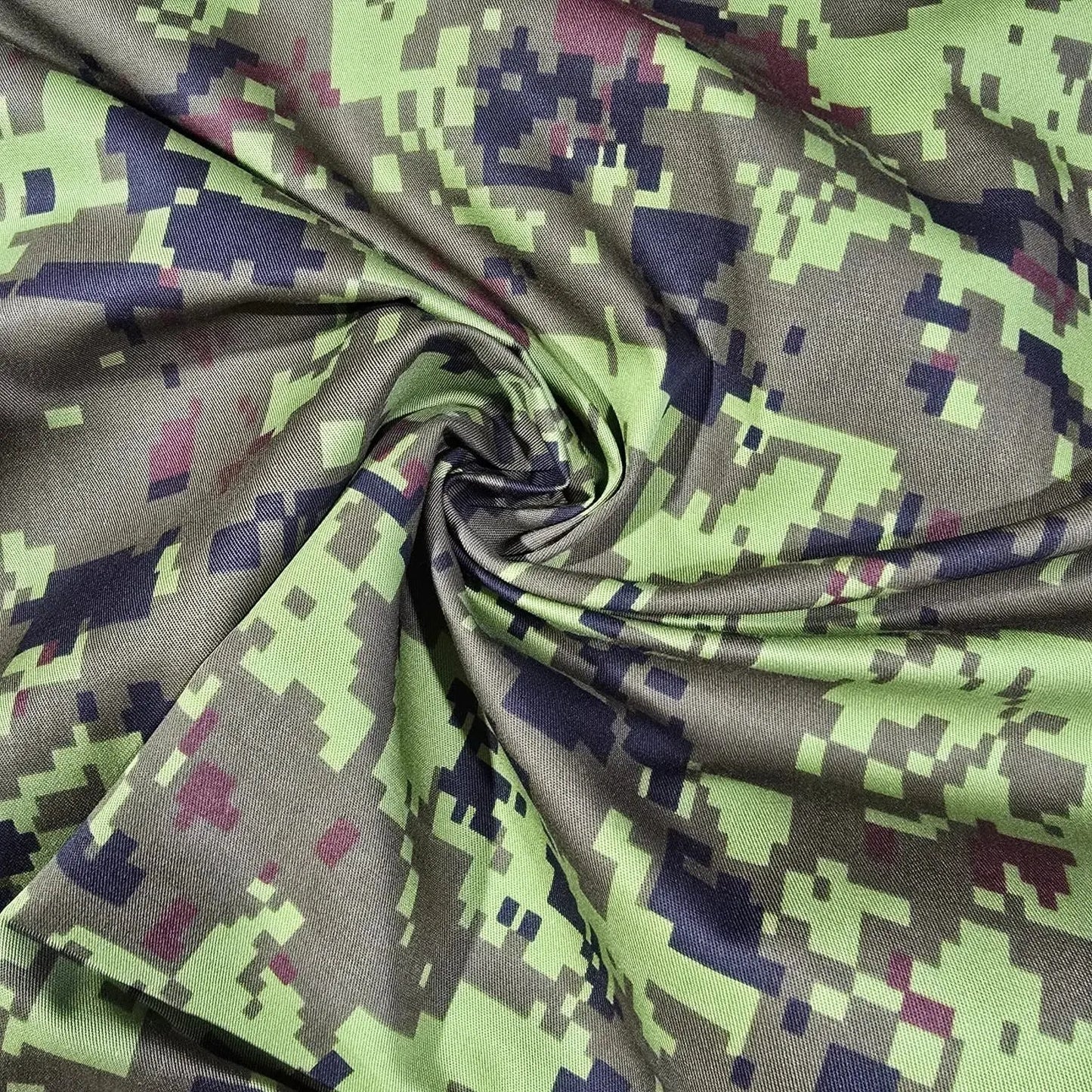 Camo Green Cotton Material Army Camouflage Dress Craft Jacket Fabric 58" Wide By The Meter