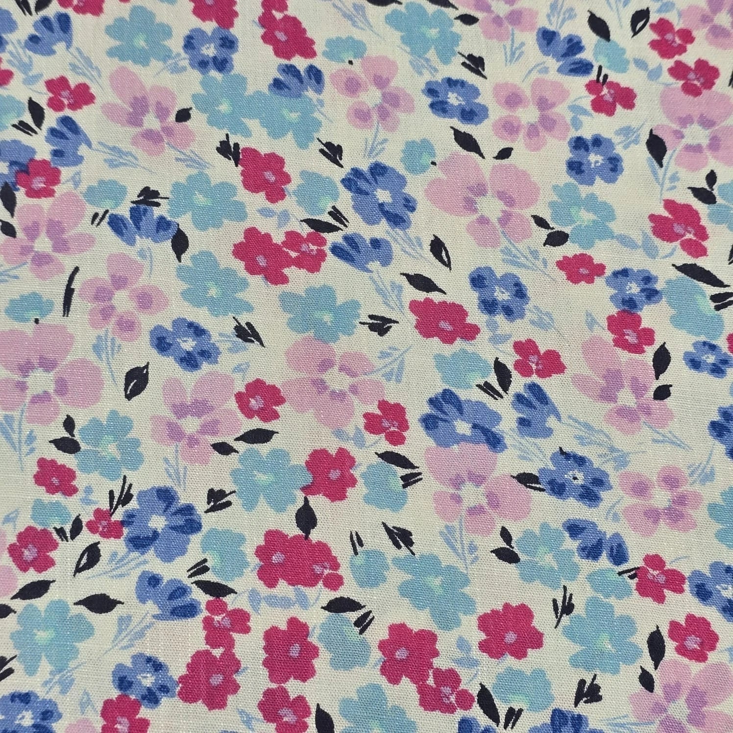 Dead Stock 100% Linen Fabric Craft Dress Quilting Costume Material 58