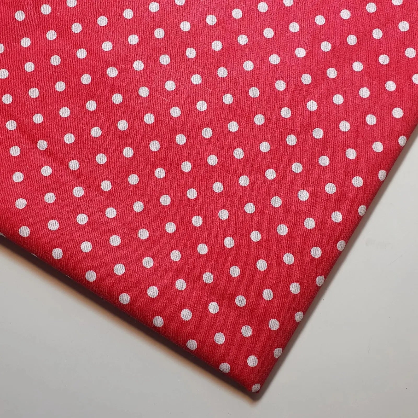 Pea Pin Spot Polka 100% Cotton Lawn Fabric | 44