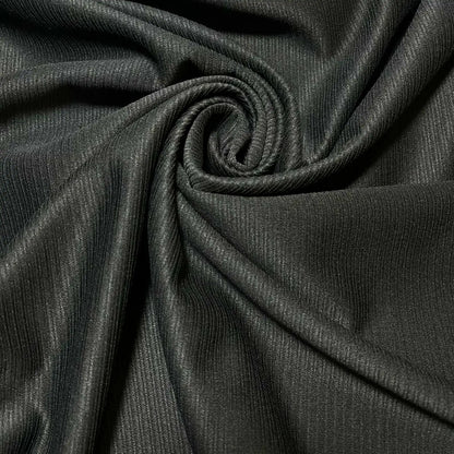 Plain & Printed Ribbed / Waffle Stretch Jersey Fabric | 58" (147cm) Wide Viscose Polyester Spandex 4-Way Stretch Dress & Craft Material – Sold by the Metre