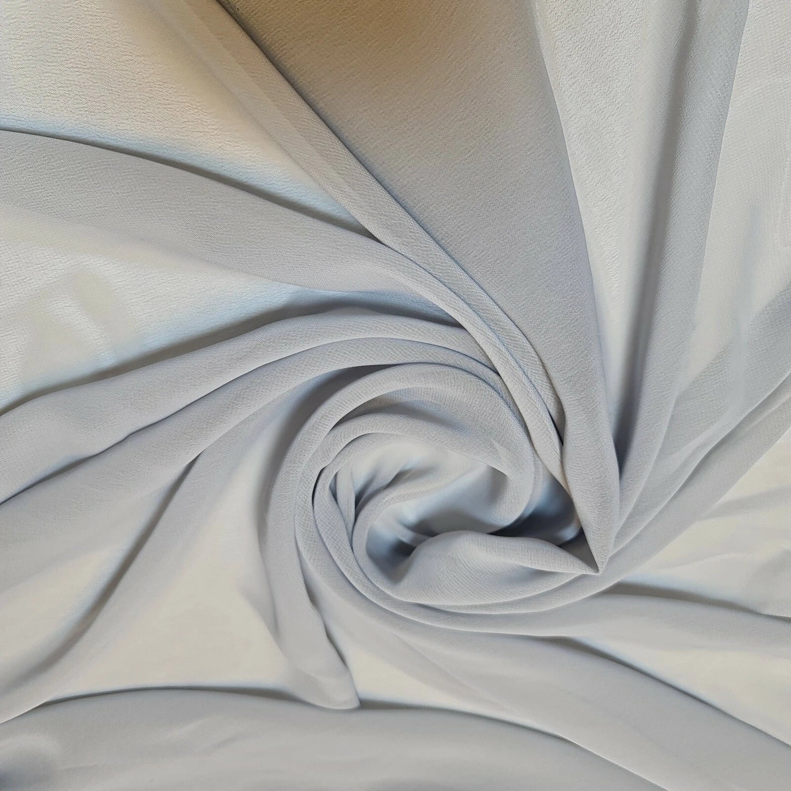 Chiffon Sheer Plain Soft Polyester Fabric – 44