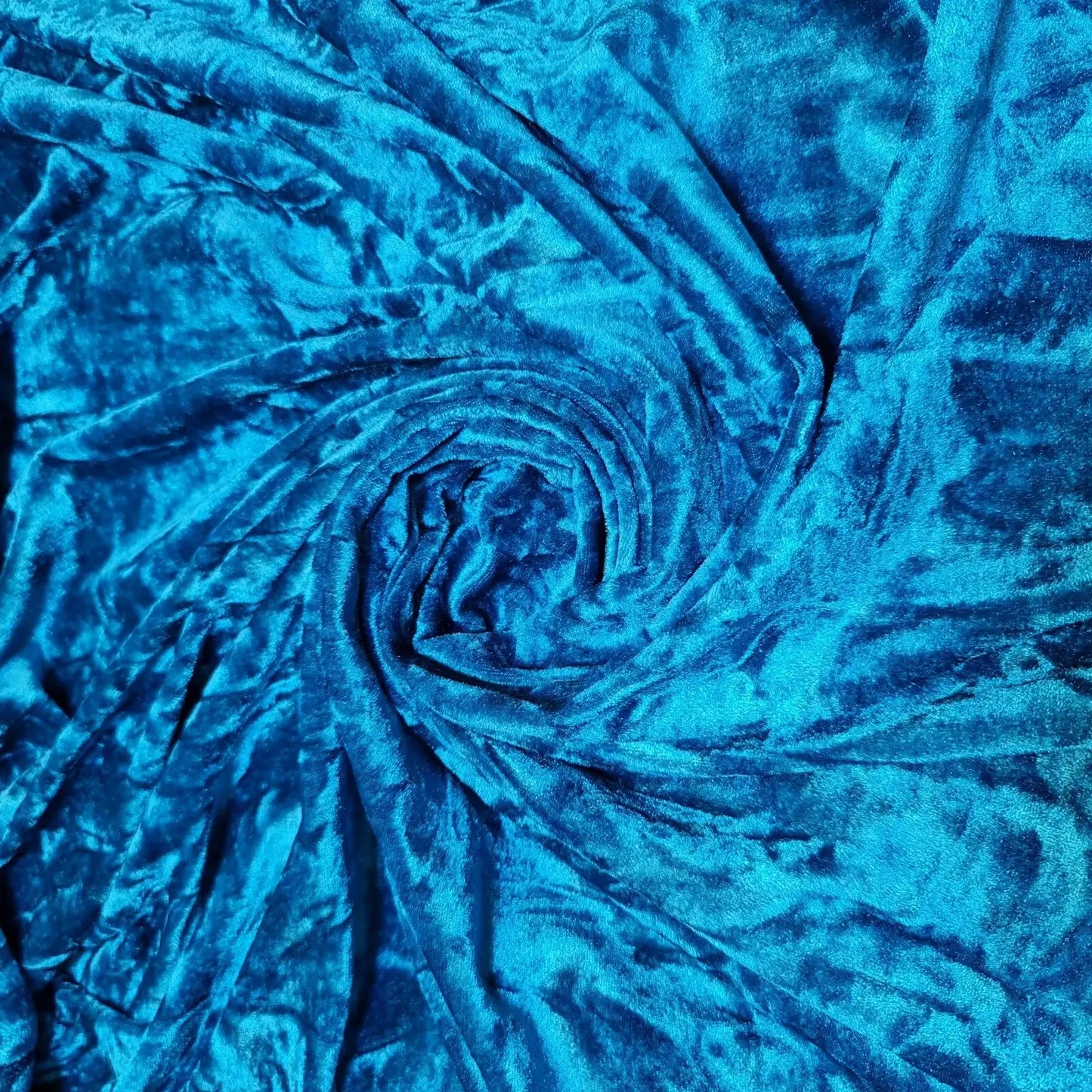 Premium Marble Crushed Velvet Fabric | 58" (147cm) Wide Solid Colours Medium-Weight Stretch Material – Sold by the Metre