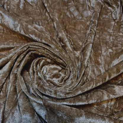Premium Marble Crushed Velvet Fabric | 58" (147cm) Wide Solid Colours Medium-Weight Stretch Material – Sold by the Metre