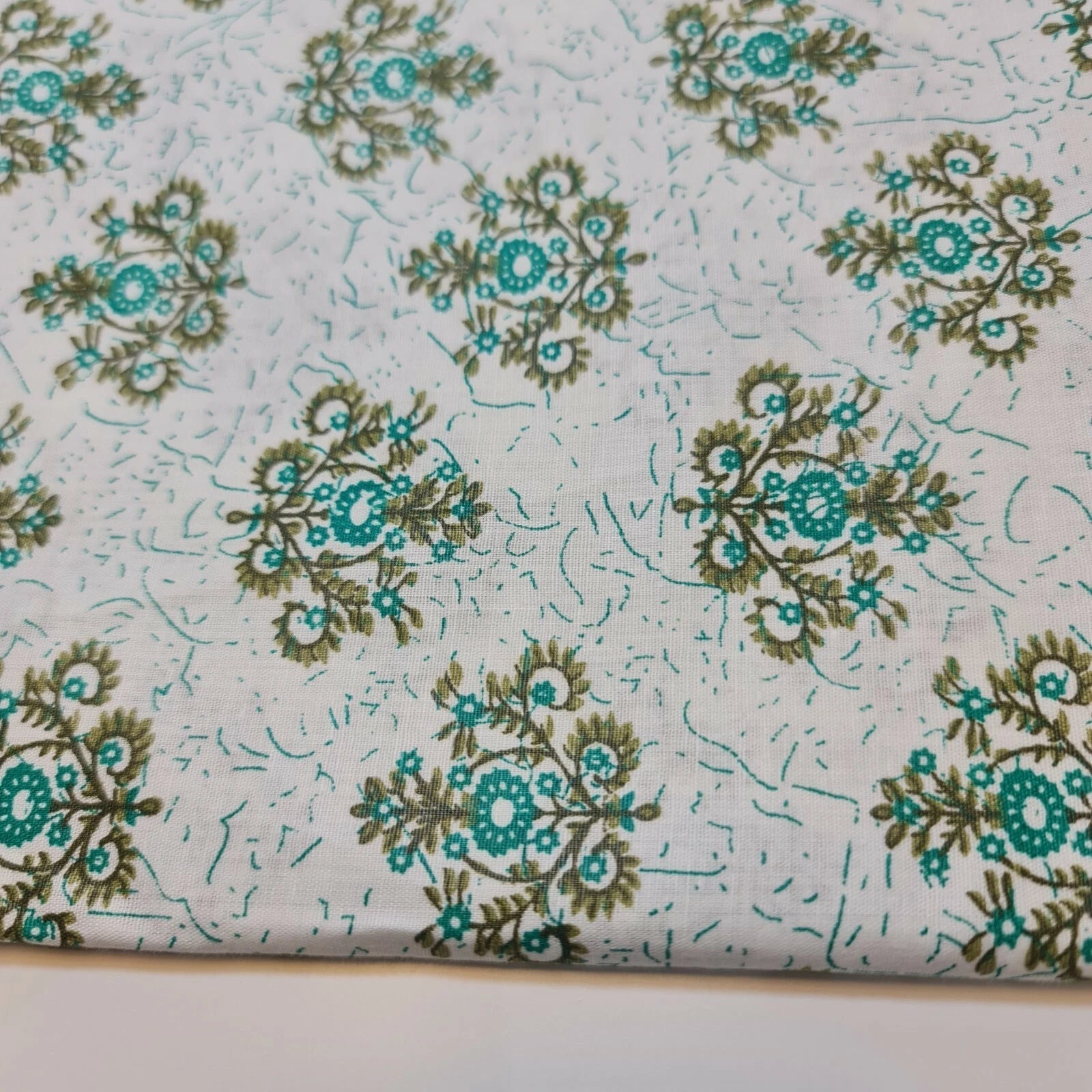 100% Cotton Printed Fabric | Leopard, Ditsy, Vintage, Polka & Rose Floral Designs – 44" (112cm) Wide Soft Dressmaking & Craft Material – Sold by the Metre