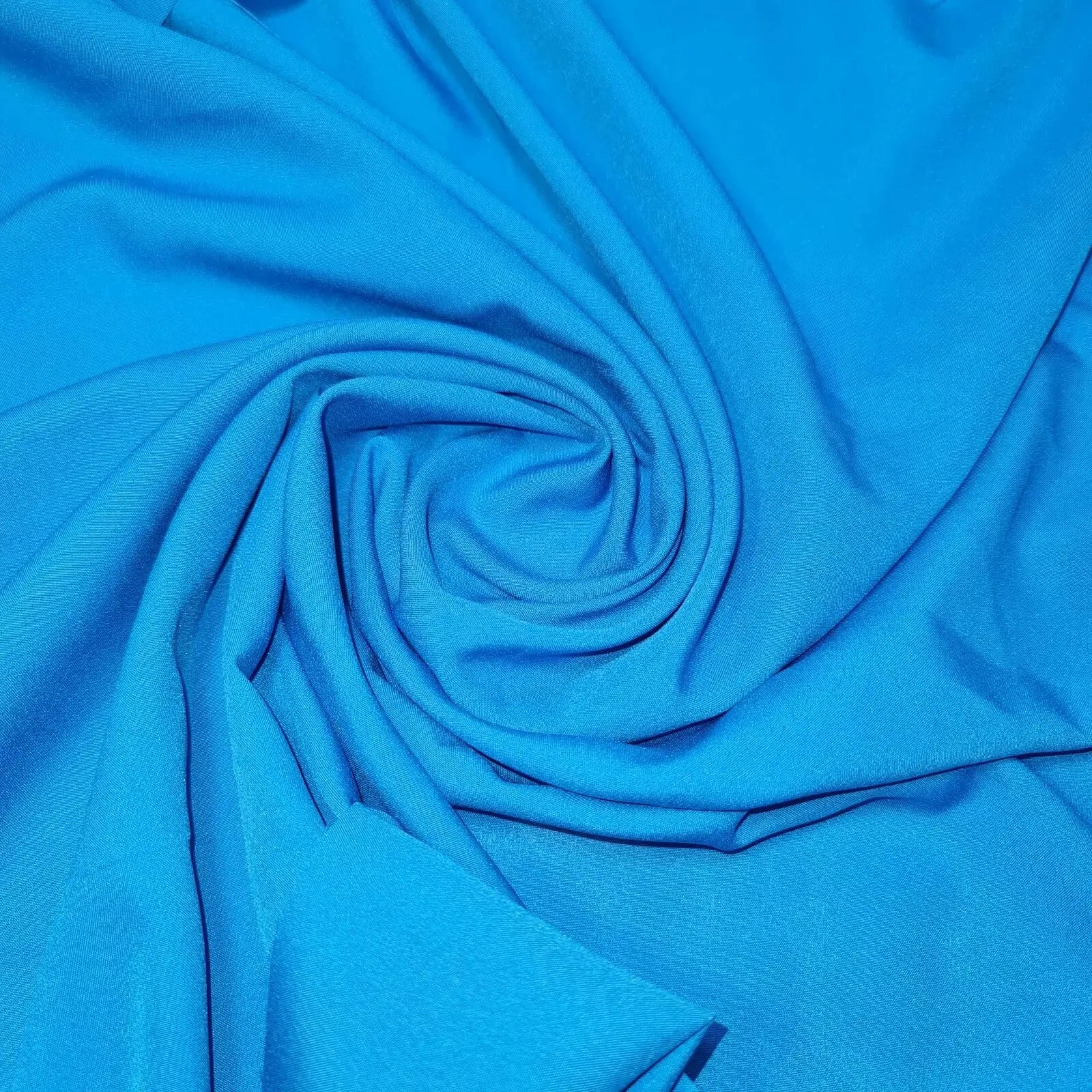 Plain American Crepe Powder Touch Polyester Fabric | 44" (112cm) Wide Dressmaking, Craft & Lining Material – Sold by the Metre
