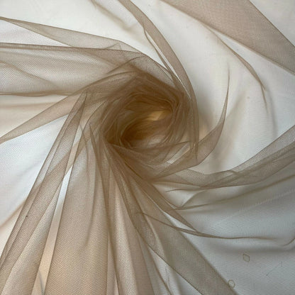 Premium Soft Plain Sheer Tulle Net Fabric | 58" (147cm) Wide for Tutu, Fairy Veil & Bridal Craft Projects – Sold by the Metre