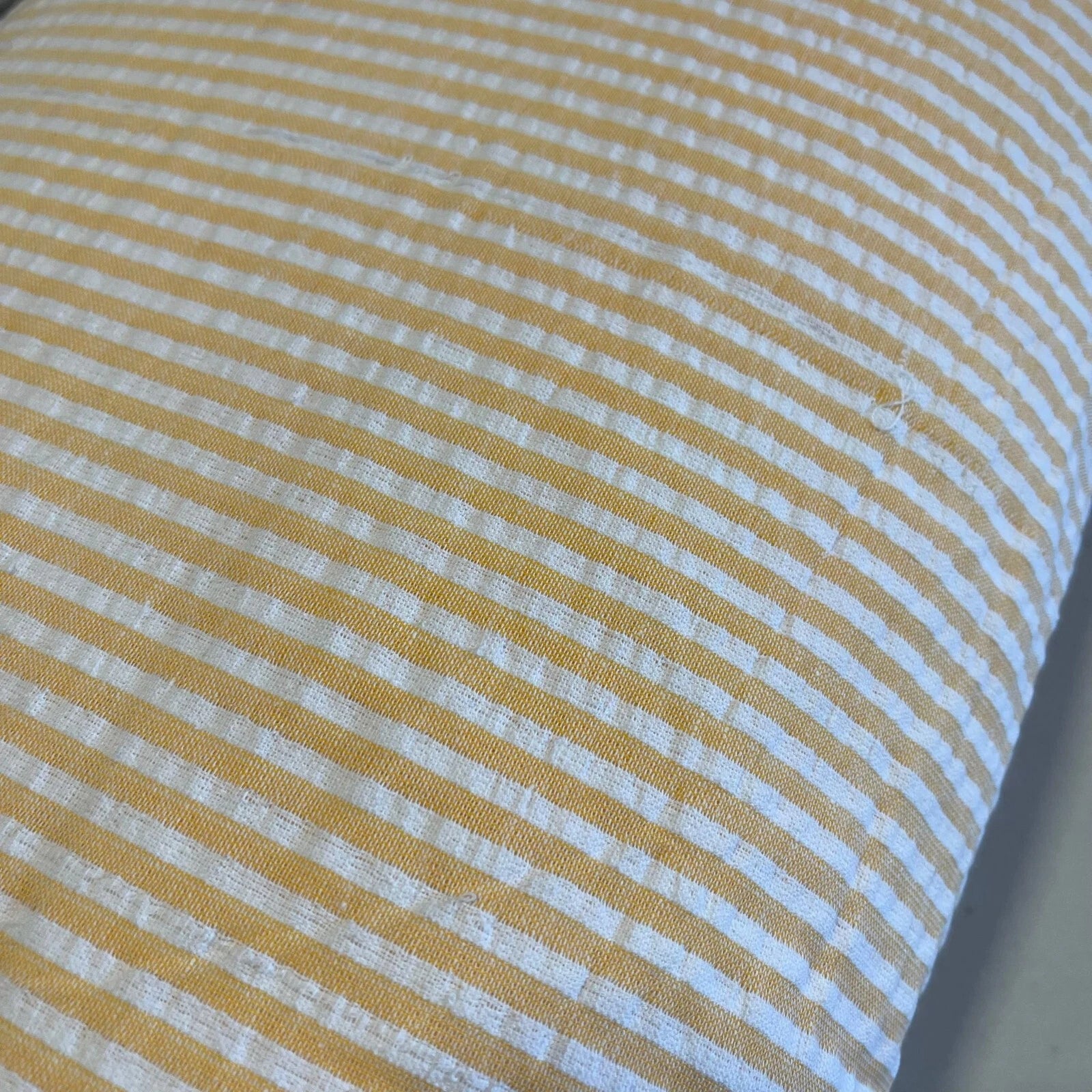 100% Cotton Seersucker Crush Stripe Fabric | 44