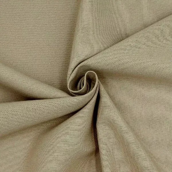 Plain 100% Cotton Linen Fabric | 58" (147cm) Wide Dressmaking, Crafting & Quilting Material – Sold by the Metre