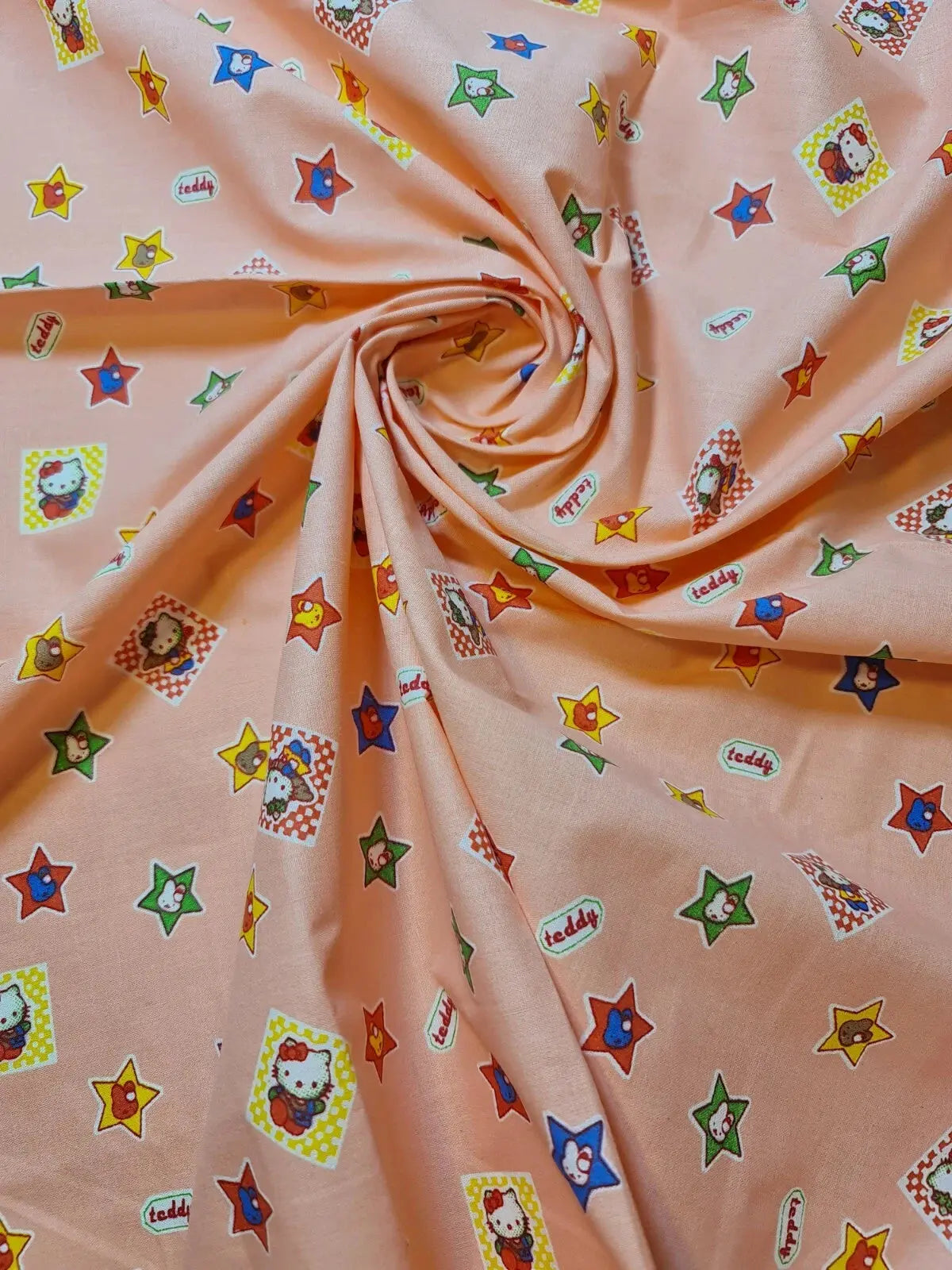 Kids Print 100% Cotton Poplin Fabric | 44" (112cm) Wide Soft Dressmaking & Craft Material – Sold by the Metre