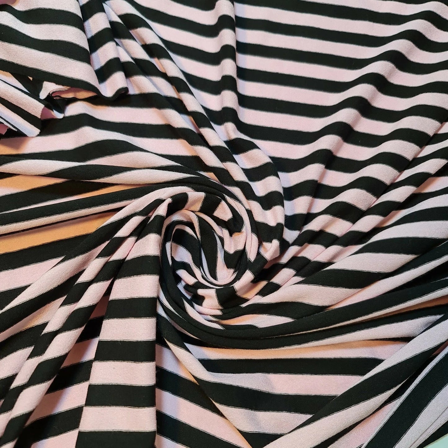 Cotton & Viscose Jersey Stretch Knit Fabric | Plain Solid & Printed Variants, 58" (147cm) Wide Soft Apparel & Craft Material – Sold by the Metre