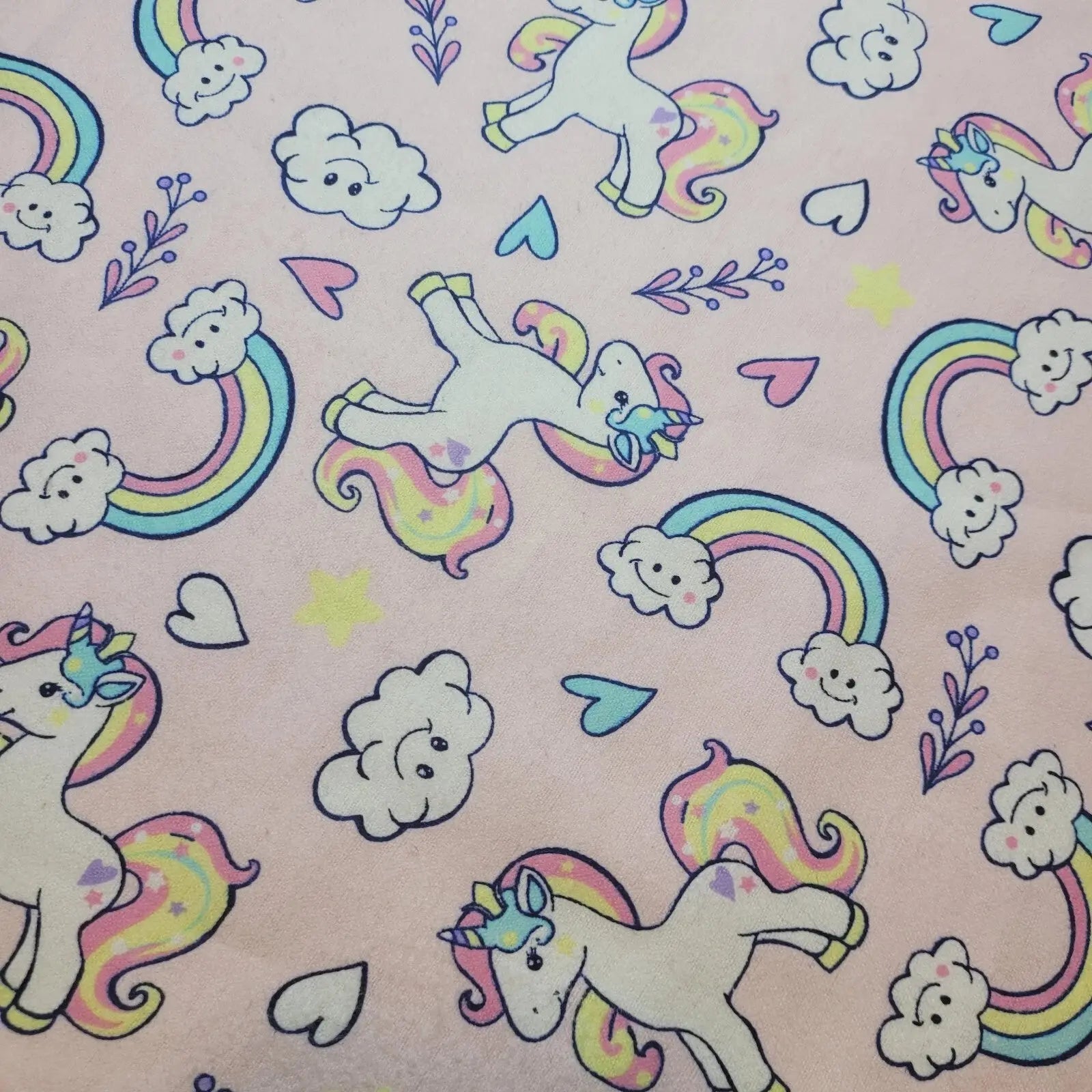 100% Cotton Brushed Flannel Winceyette Fabric | 44" (112cm) Wide Printed Quilting, Sewing & Craft Material – Sold by the Meter