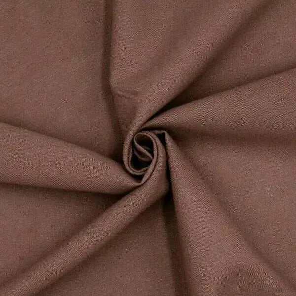 Plain 100% Cotton Linen Fabric | 58
