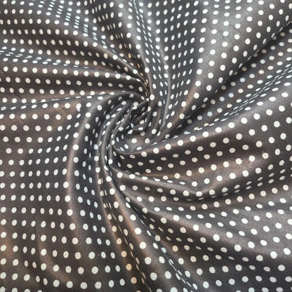 Pea Pin Spot Polka 100% Cotton Lawn Fabric | 44" (112cm) Wide Soft Dressmaking, Quilting & Craft Material – Sold by the Metre