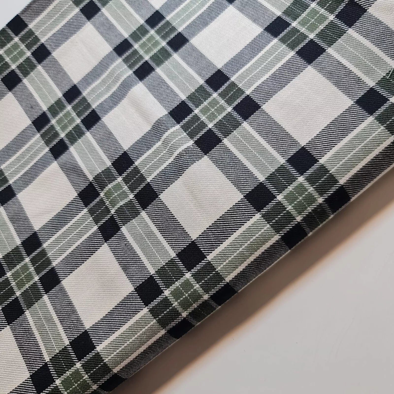 100% Cotton Tartan & Check Plaid Fabric | 58