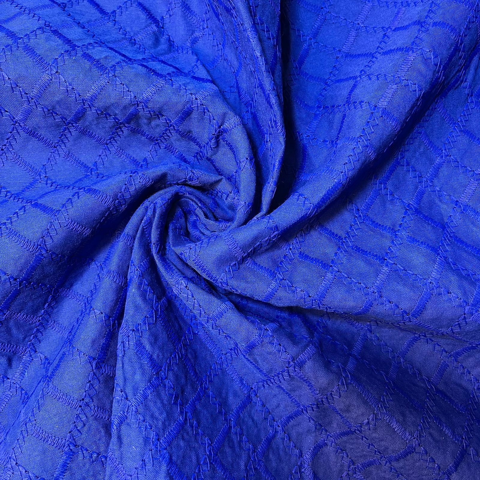 100% Cotton Lawn Broderie Anglaise Embroidery Schiffli Dress Craft Fabric 44