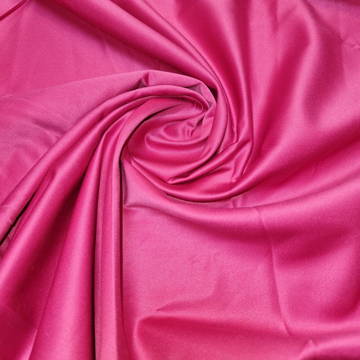 Dull Duchess Satin Fabric | 58" (147cm) Wide Crepe Back Bridal, Prom & Evening Dress Material – Sold by the Metre  Cerise Pink