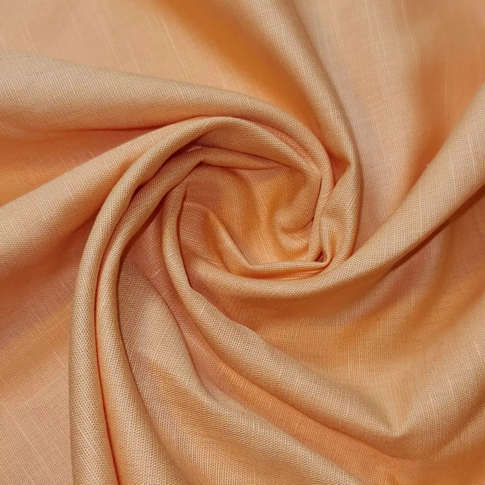 Plain 100% Cotton Linen Fabric | 58