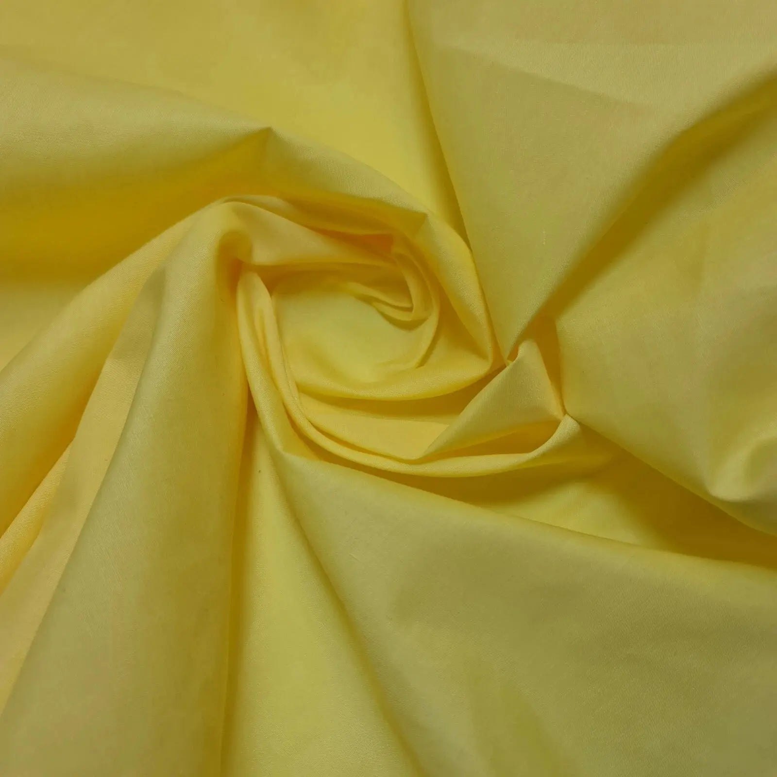 Plain Polycotton Fabric – 112cm (44") Wide Premium Dyed by the Metre
