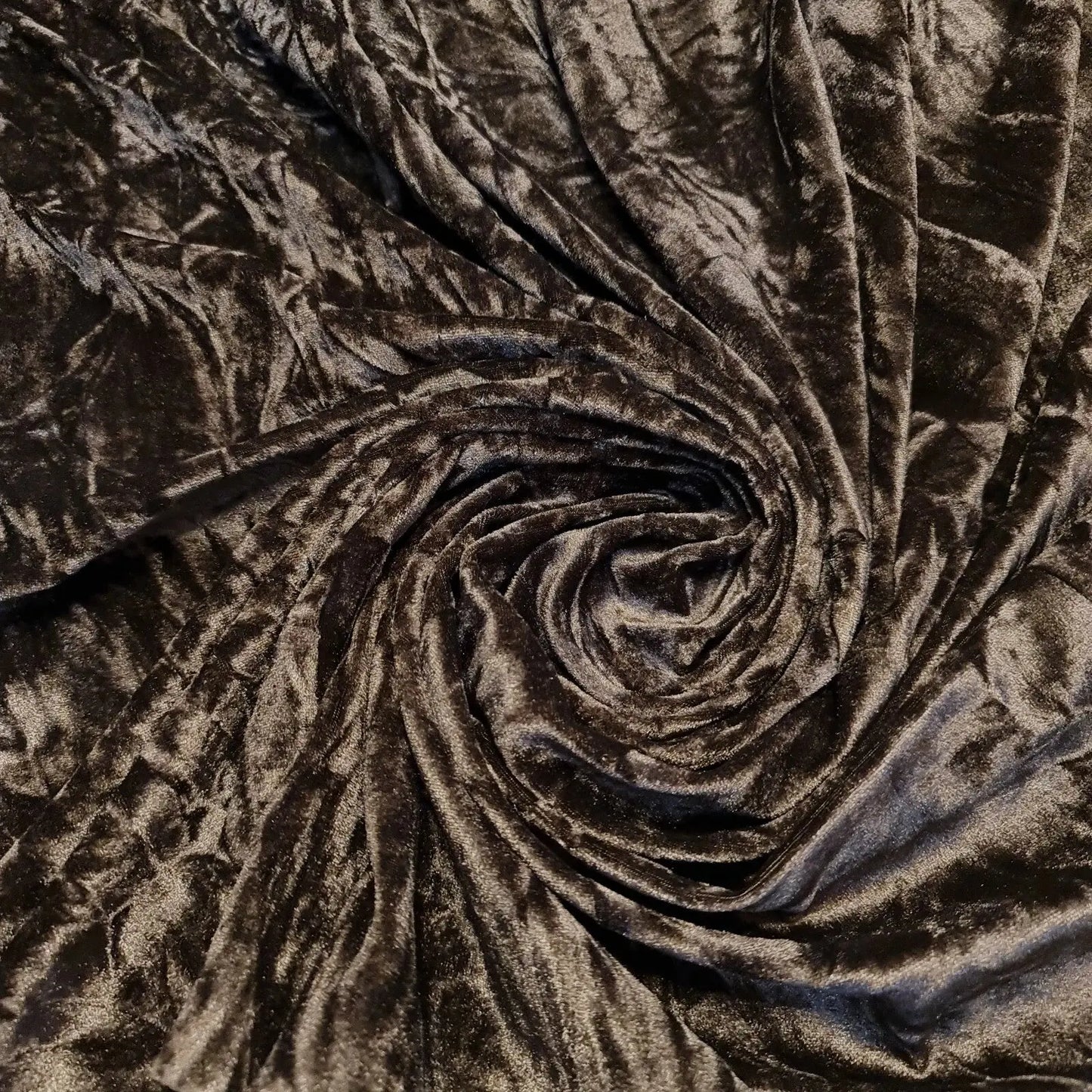Premium Marble Crushed Velvet Fabric | 58" (147cm) Wide Solid Colours Medium-Weight Stretch Material – Sold by the Metre