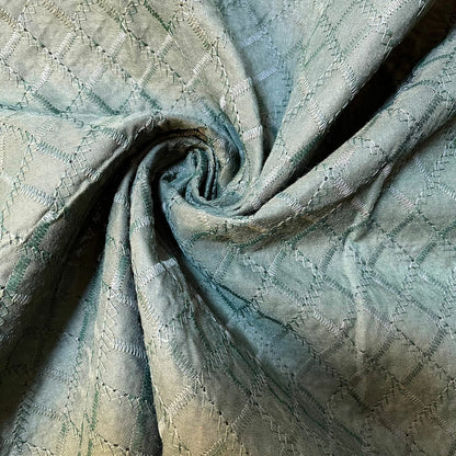 100% Cotton Lawn Broderie Anglaise Embroidery Schiffli Dress Craft Fabric 44"