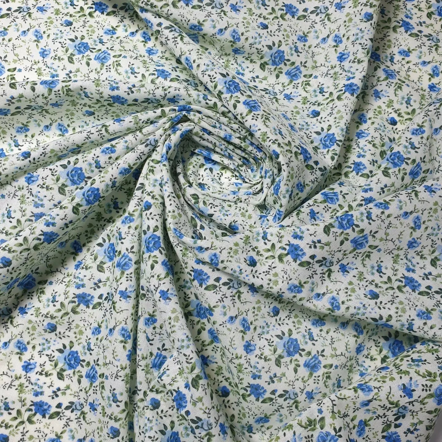 Printed Polycotton Fabric | 44" (112cm) Wide Dressmaking & Craft Material – Sold by the Metre