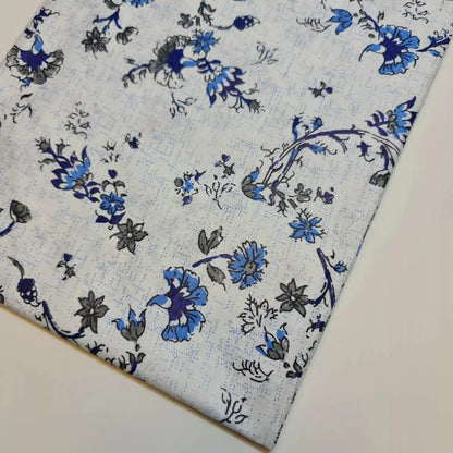 100% Cotton Leopard Ditsy Floral Print Fabric | 44" (112cm) Wide Dressmaking, Quilting & Craft Material – 20 Metre Roll