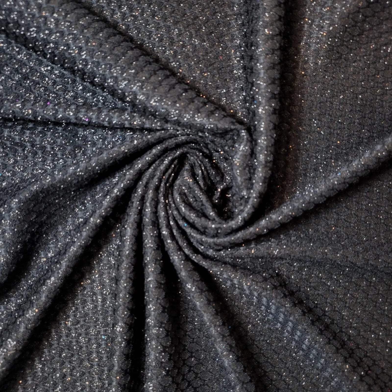 Premium Satin Bonded Lace Fabric | 58" (147cm) Wide Designer Dressmaking & Craft Material – Sold by the Metre