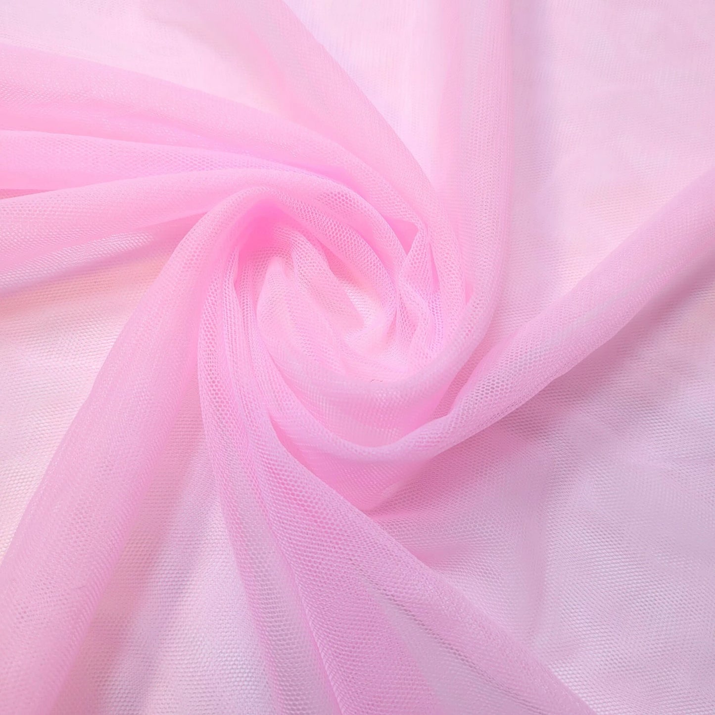 Premium Soft Plain Sheer Tulle Net Fabric | 58" (147cm) Wide for Tutu, Fairy Veil & Bridal Craft Projects – Sold by the Metre