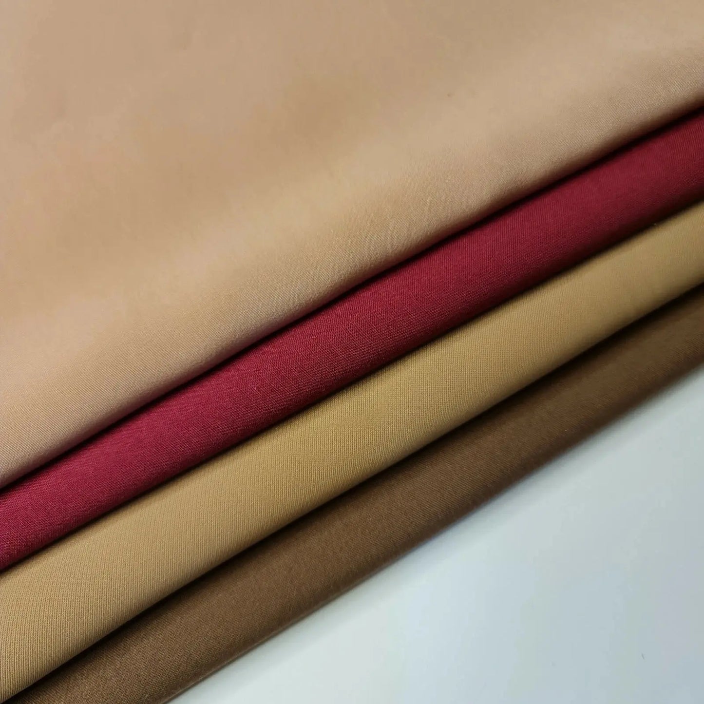Plain Peach Skin Powder Touch Fabric | 58" (147cm) Wide Soft Drape Dressmaking Material – Sold by the Metre