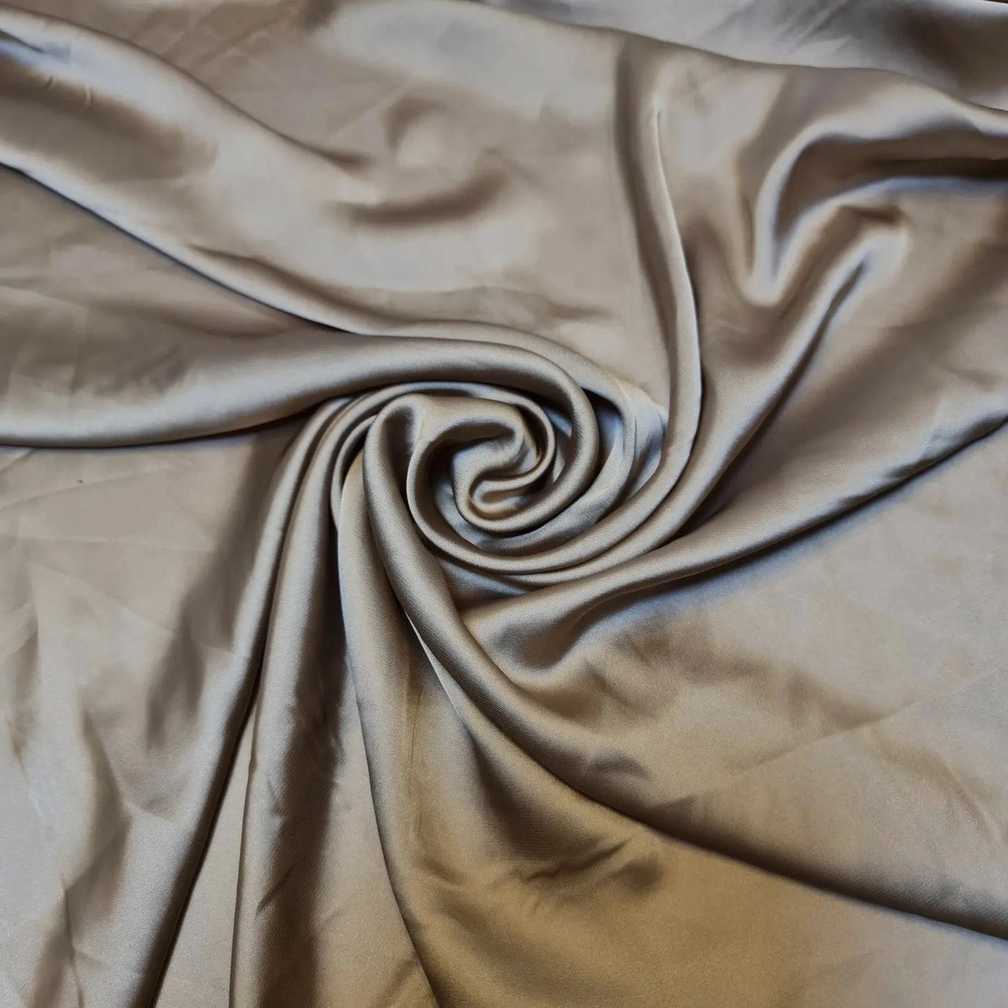 Silky Charmeuse Satin Fabric | 44" (112cm) Wide Luxury Glossy Silk-Like Weave for Bridal Dress, Draping & Décor – Sold by the Metre