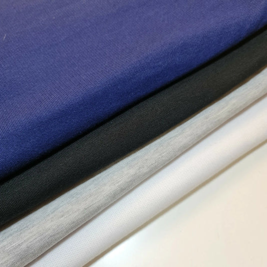 Solid Plain & Printed French Terry Loopback Jersey Fabric | 58" (147cm) Wide Apparel & Sewing Material – Sold by the Metre