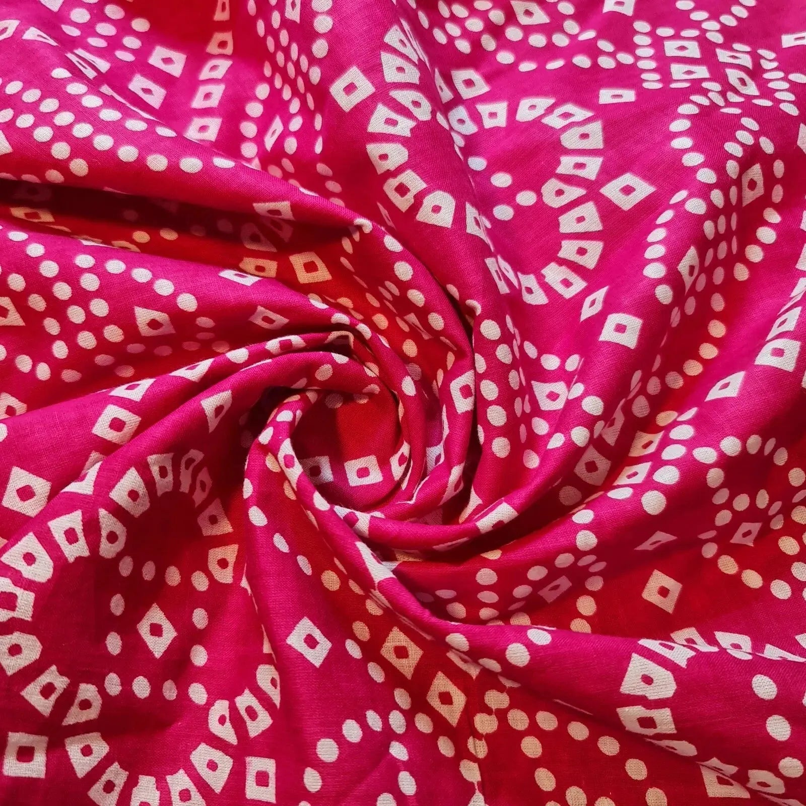 Rajasthani 100% Cotton Lawn Fabric | 44