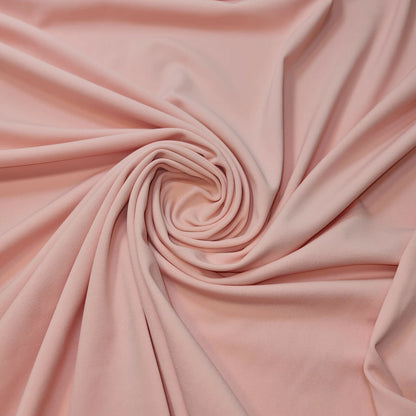 Scuba Crepe 4-Way Stretch Fabric | 58" (147cm) Wide Plain Solid Elastane Jersey for Dresses & Crafts – Sold by the Metre