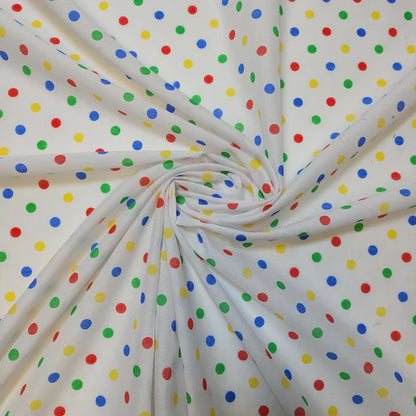 Printed Polycotton Fabric – 44" Wide – Floral, Animal, Nautical, Stars, Stripes, Fruit & Seasonal Craft Material by the Metre