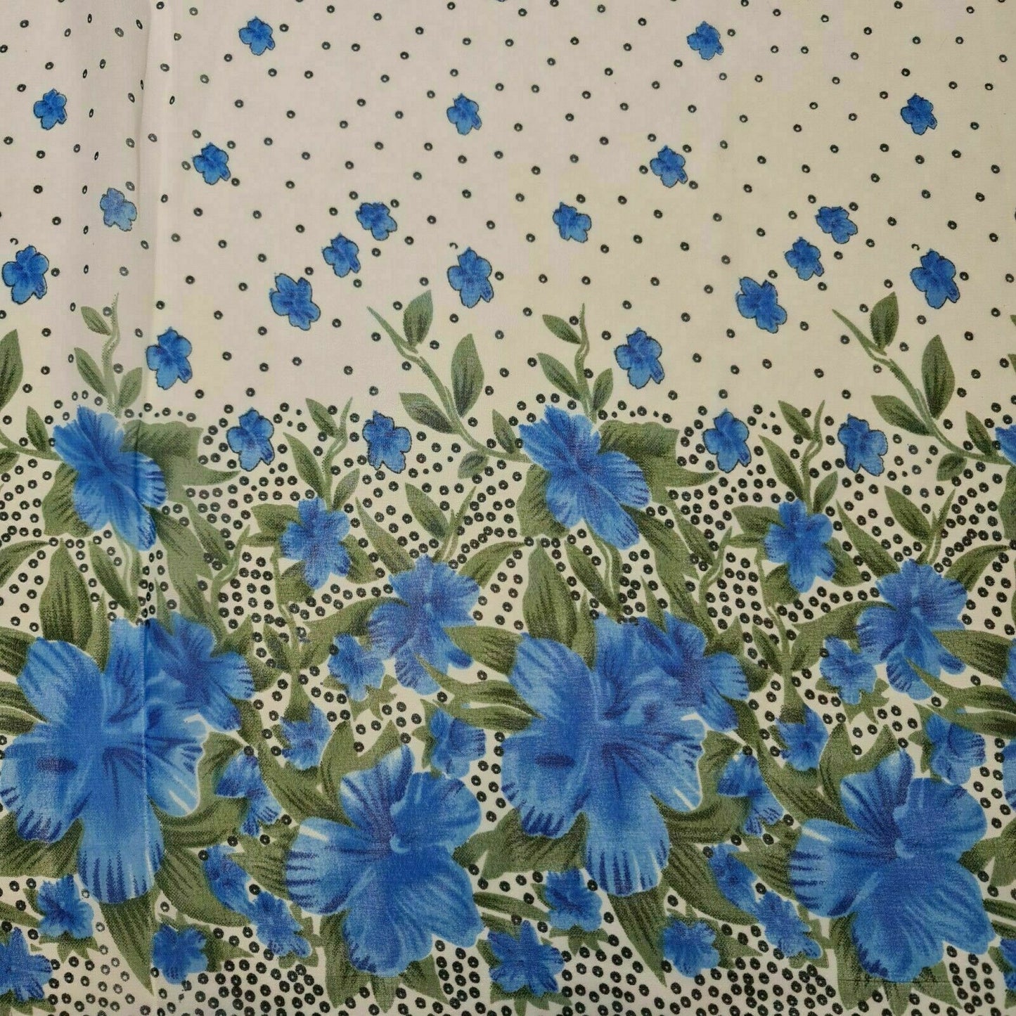 Floral Printed Polyester Georgette and Sheer Chiffon Fabric – Summer Dress Material