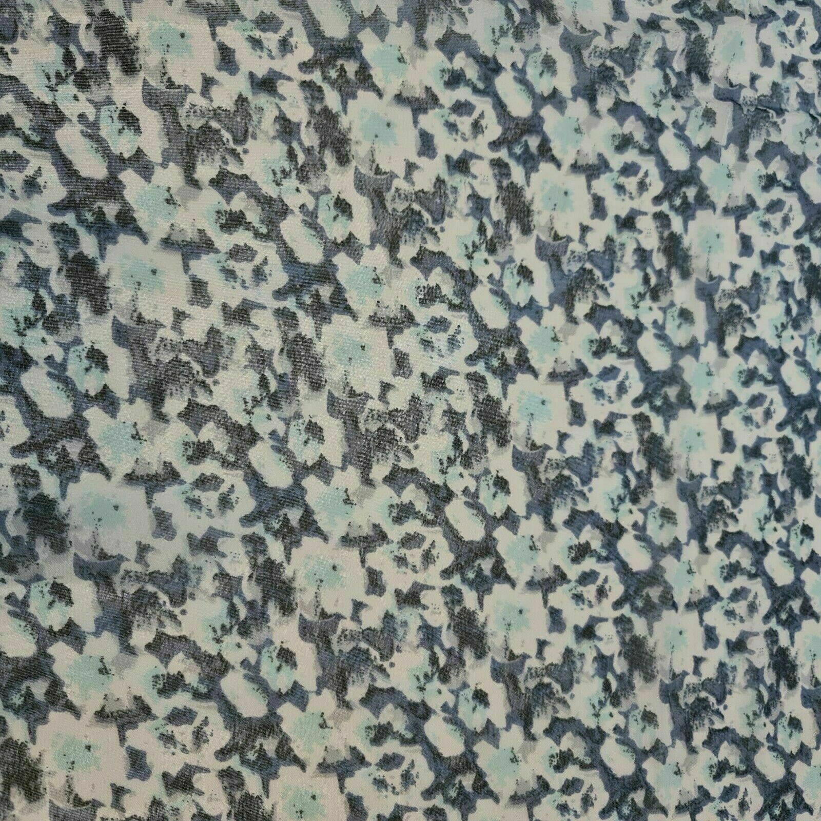 Floral Printed Polyester Georgette and Sheer Chiffon Fabric – Summer Dress Material