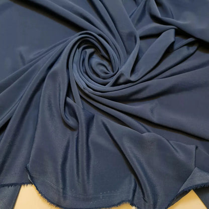 Koshibo Crepe Fabric | 100% Polyester Soft Dressmaking, Drape & Lining Material 44" (112cm) Wide – Sold by the Metre