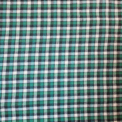 100% Cotton Gingham Woven Fabric | 1/8" Plaid Check 36" (91cm) Wide Dressmaking, Craft & Quilting Material – Sold by the Meter