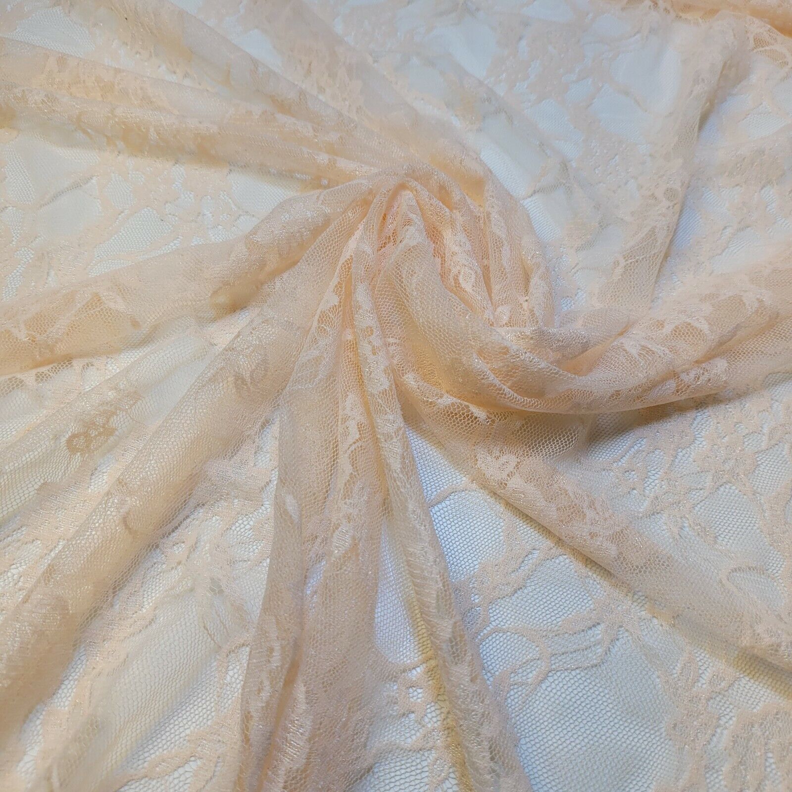 Floral Bridal Lace Fabric – 58