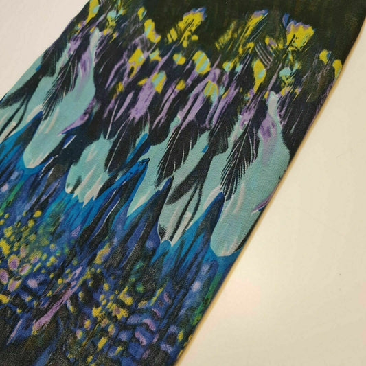 Floral Printed Polyester Georgette and Sheer Chiffon Fabric – Summer Dress Material