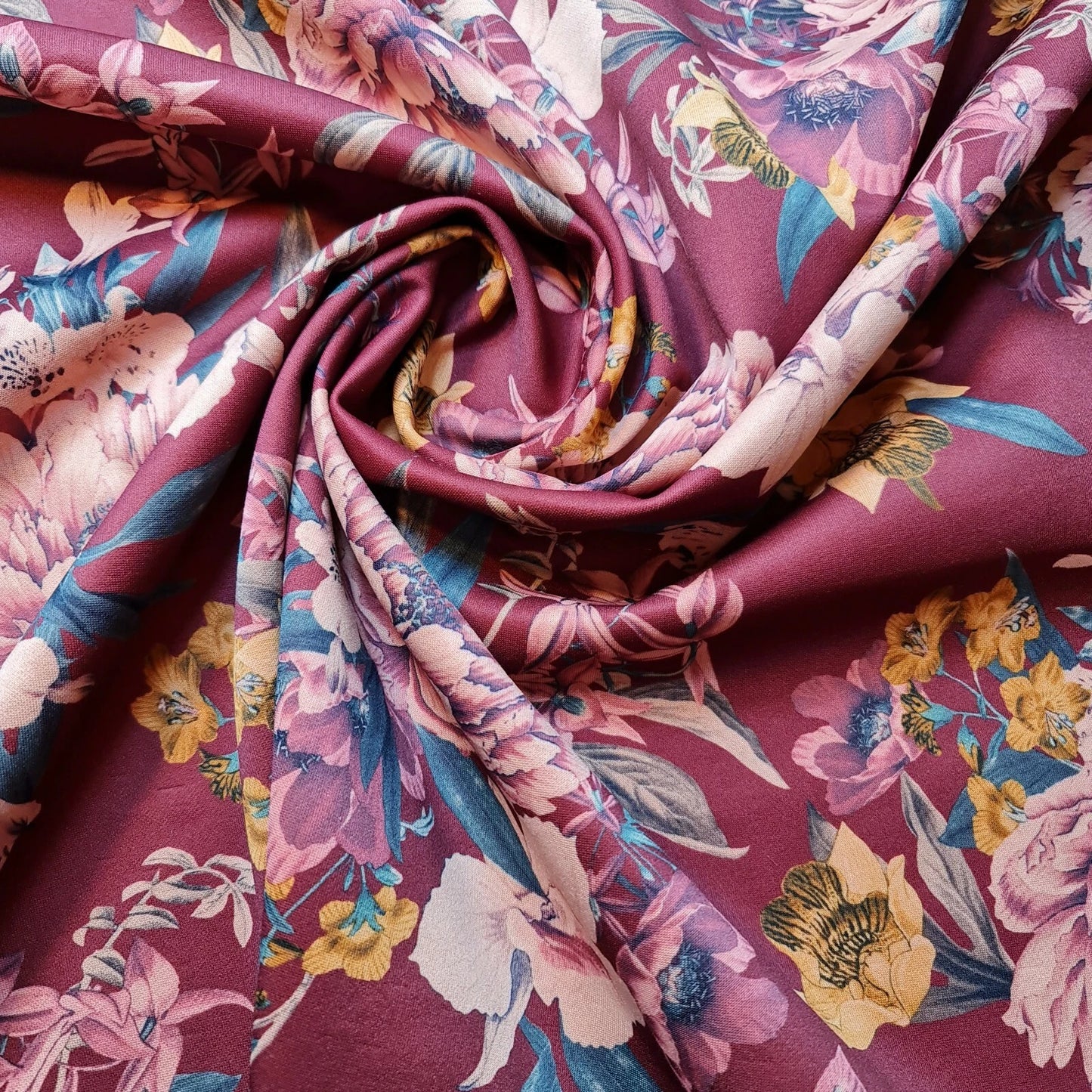 Scuba & Scuba Crepe Jersey Stretch Fabric | Printed Dress & Craft Material – Tartan, Floral, Paisley, Novelty Designs