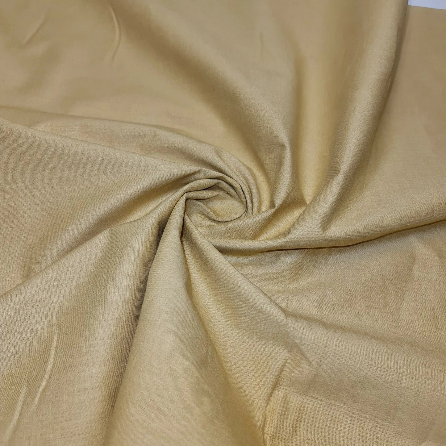 Clearance 100% Cotton Plain Solid Fabric | 44" (112cm) Wide Quilting, Dressmaking & Craft Material – 23-Metre Bolt  Gold